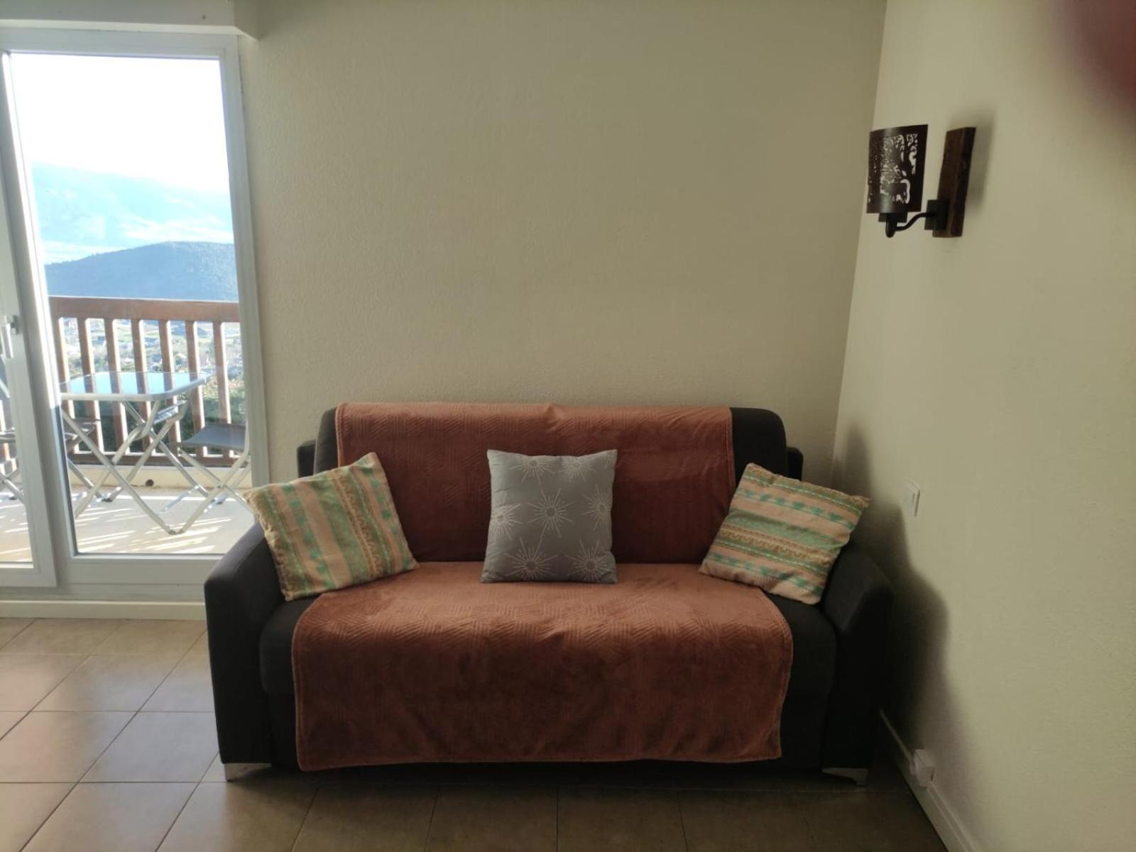 Studio Avec Vue Panoramique Sur La Montagne Font-Romeu-Odeillo-Via Екстериор снимка